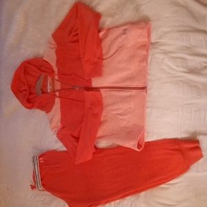 Victoria's Secret.  Impeccable condition Victoria's Secret matching jogging set